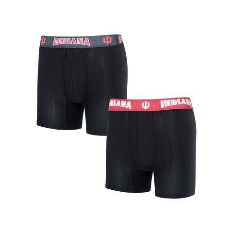 Indiana Hoosiers 2 Pack Mens Boxers