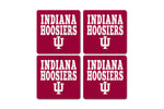 Indiana Hoosiers 4 Pack Classic Coaster Set