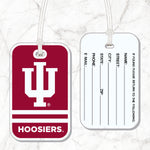 Indiana Hoosiers Acrylic Luggage/Golf Bag Tag
