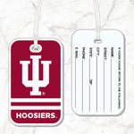 Indiana Hoosiers Acrylic Luggage Bag Tag