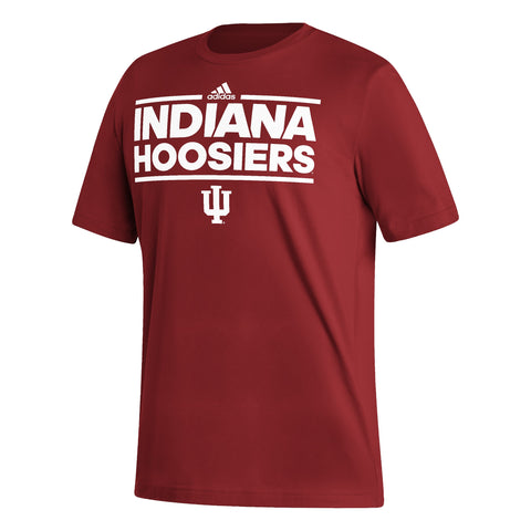 Indiana Hoosiers Adidas Men's Fresh Short-Sleeve T-Shirt
