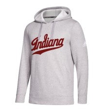 Indiana Hoosiers Adidas Pullover Hooded Sweatshirt