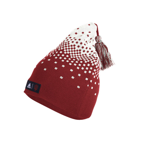 Indiana Hoosiers Adidas Red/White Beanie