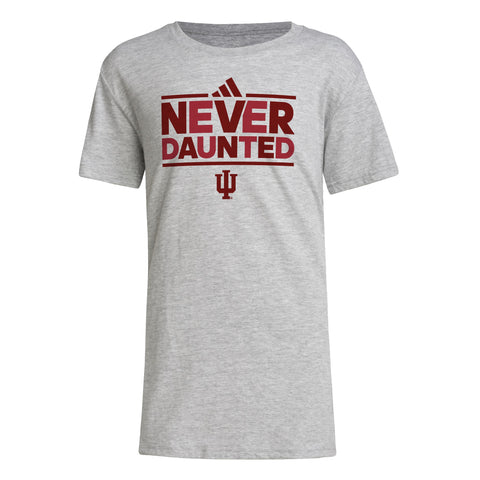 Indiana Hoosiers Adidas Youth 'Never Daunted' Fresh T-Shirt