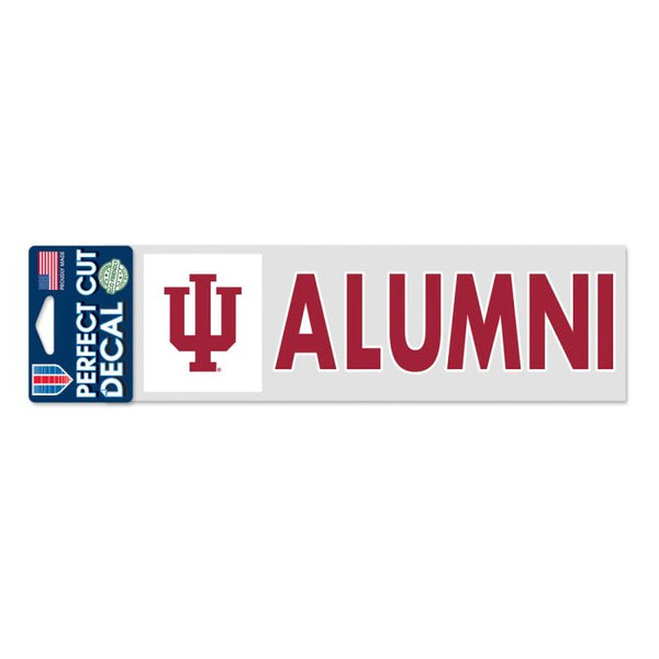 NCAA Indiana Hoosiers 4x4 Inch Team Color Decal - Officially Licensed, Removable & Reusable - View #7