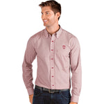 Indiana Hoosiers Men's Antigua Button-Up Long-Sleeve Shirt
