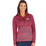 Indiana Hoosiers Antigua Women's Pace Quarter Zip Pullover