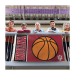 Indiana Hoosiers Deluxe 3' X 5' Basketball Flag