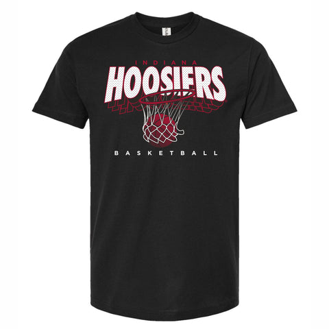 Indiana Hoosiers Basketball Hoop T-Shirt