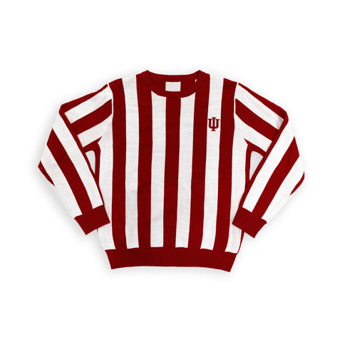 Indiana Hoosiers Candy Stripe Sweater