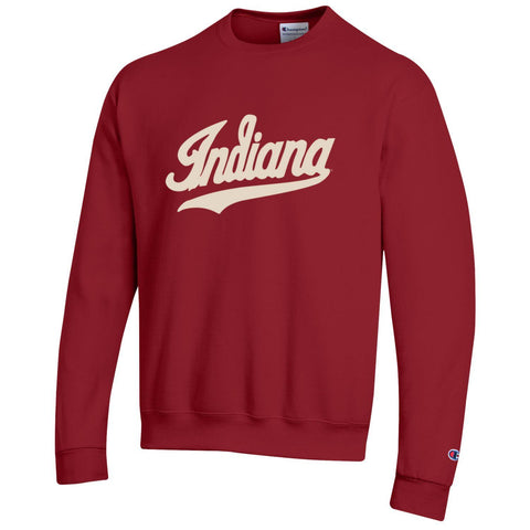 Indiana Hoosiers Champion Powerblend Crewneck Sweatshirt