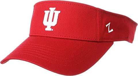 Indiana Hoosiers Crimson Drill Visor by Zephyr