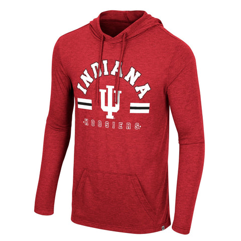 Indiana Hoosiers Crimson Hooded T-Shirt