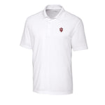 Indiana Hoosiers Men's Cutter &amp; Buck Clique White Spin Polo