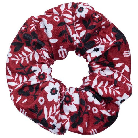 Indiana Hoosiers Floral Scrunchie