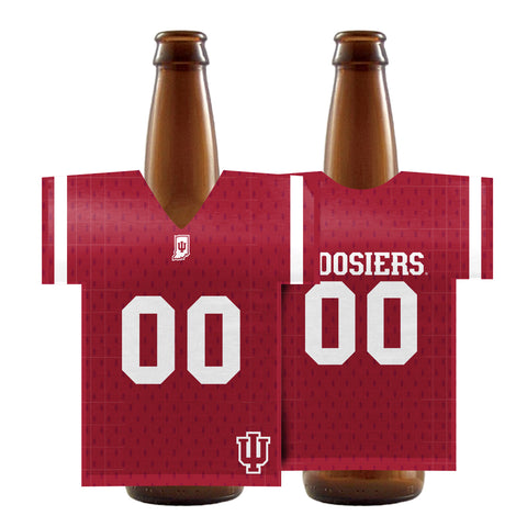 Indiana Hoosiers Football Jersey Bottle Coozie