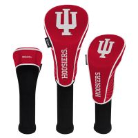 INDIANA HOOSIERS HEADCOVERS - SET OF THREE