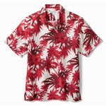 Indiana Hoosiers Hibiscus Silk Camp Shirt by Tommy Bahama