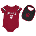 Indiana Hoosiers Infant Bib &amp; Onesie Set
