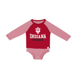 Indiana Hoosiers Infant Long-Sleeve Onesie