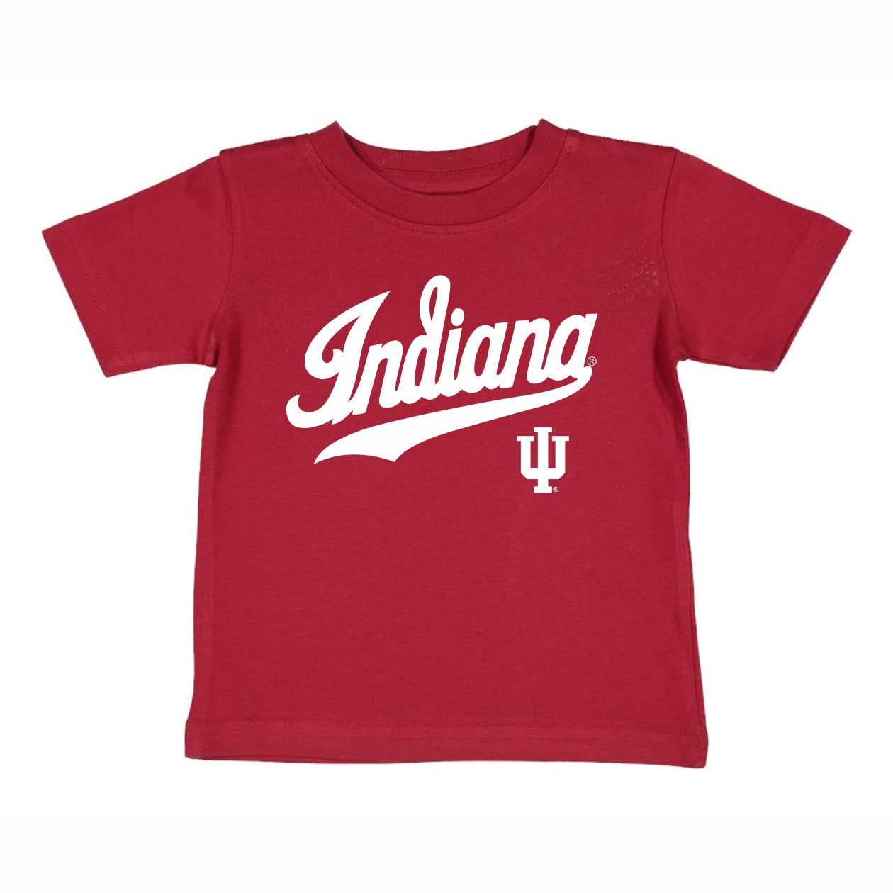 Indiana Script Flag Indiana Hoosiers Infant Script IU Tee – Gameday Spirit Fanstore
