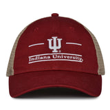 Indiana Hoosiers IU Interlock Split Bar Hat