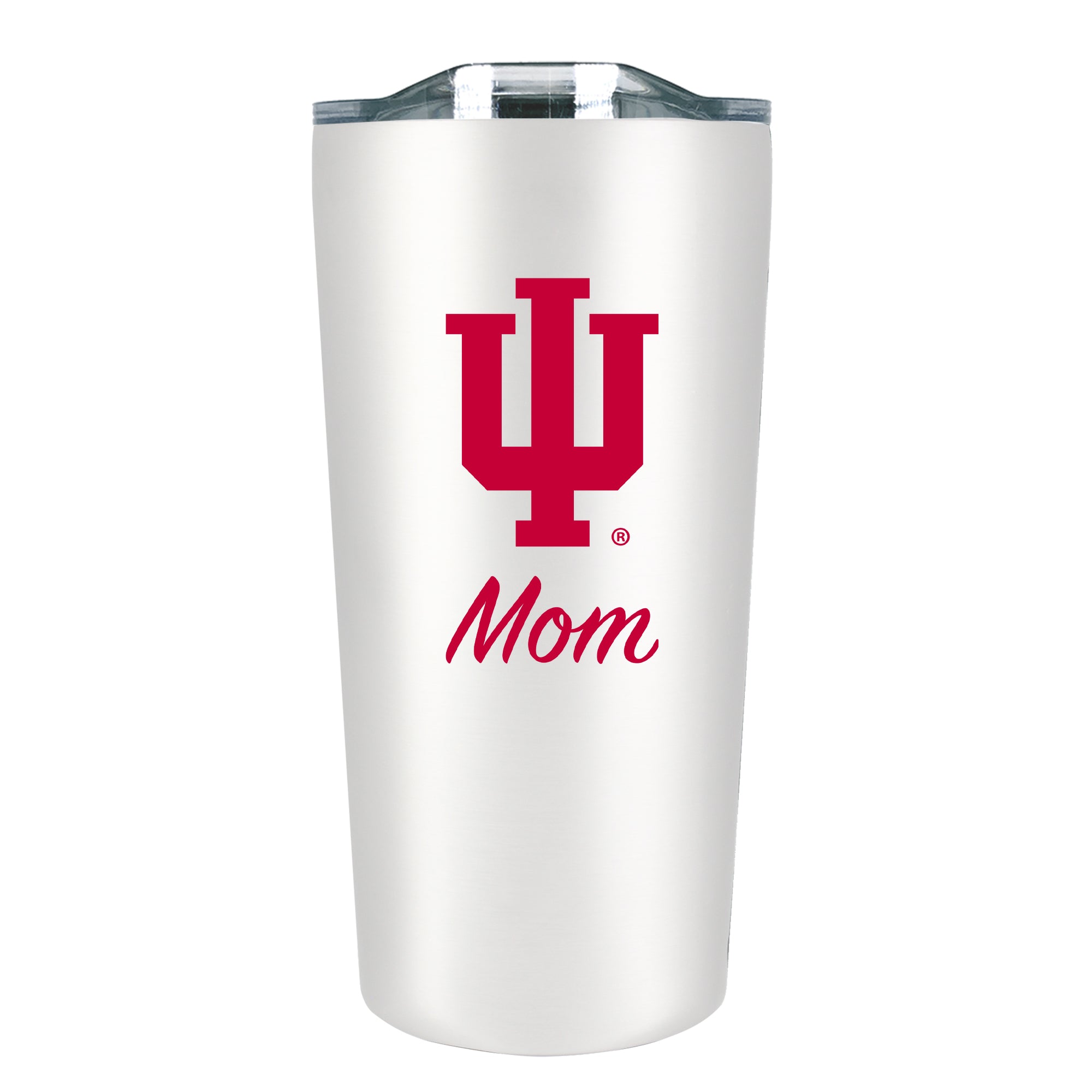 Indiana Hoosiers IU Mom 18oz Tumbler – Gameday Spirit Fanstore