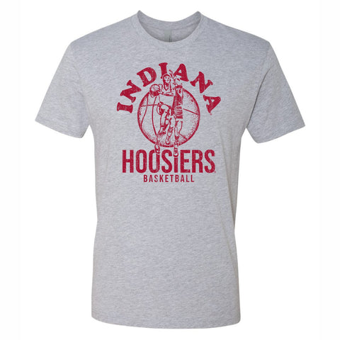 Indiana Hoosiers IU Vintage Basketball Tee