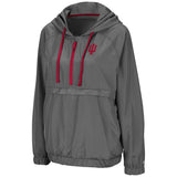 Indiana Hoosiers Ladies Pullover Nylon Jacket