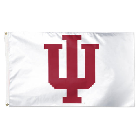 Indiana Hoosiers White Logo 3' X 5' Flag