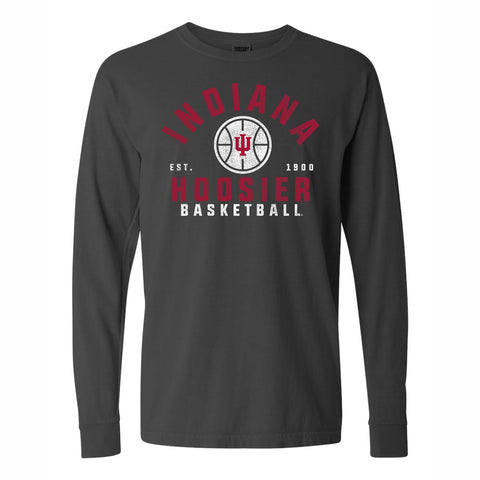 Indiana Hoosiers Long Sleeve Vintage IU Basketball T-Shirt