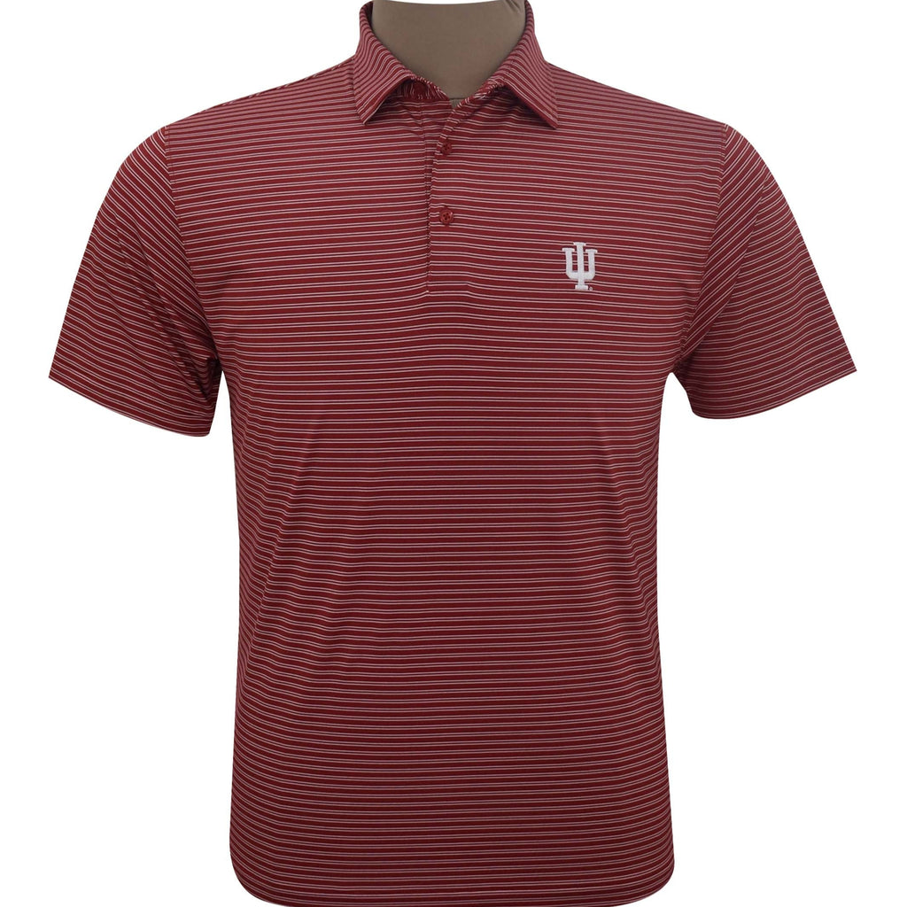 Indiana Hoosiers Luxury Performance Polo by Horn Legend