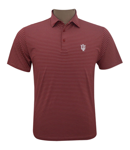 Indiana Hoosiers Luxury Performance Polo by Horn Legend