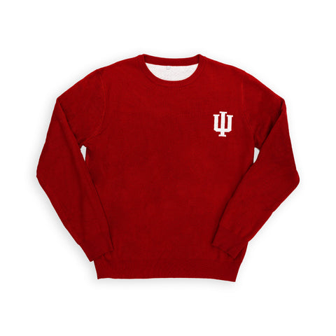 Indiana Hoosiers Men's Crimson Sweater