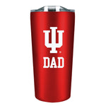 Indiana Hoosiers Red IU Dad 18oz Tumbler