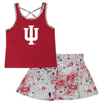 Indiana Hoosiers Toddler Girls Skirt &amp; Tank Set