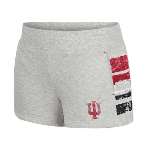 Indiana Hoosiers Women's Gray Terry Shorts