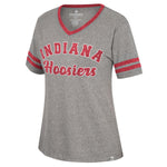 Indiana Hoosiers Women's Oversized V-neck T-shirt
