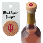 Indiana Hoosiers Wood Wine Stopper