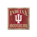 Indiana Hoosiers Logo Wooden Magnet