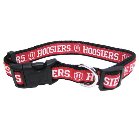 Indiana Hoosiers Woven Pet Collar