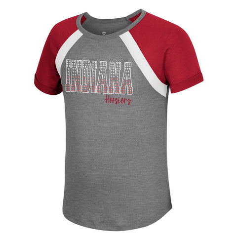 Indiana Hoosiers Youth Bedazzled Tee