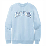 Kent State Golden Flashes 2 Color Arched Distressed Crew