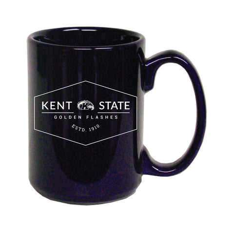KSU Golden Flashes 15oz Cobalt Mug