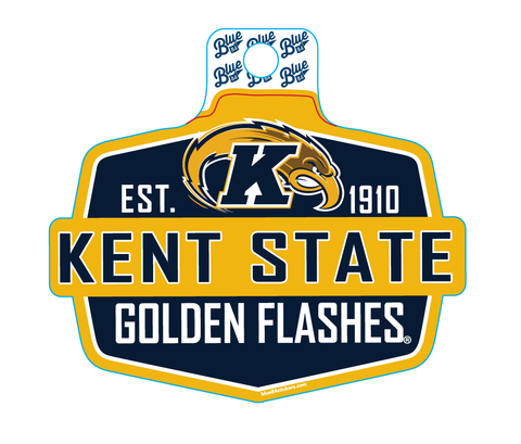 KSU Golden Flashes Blue 84 Mascot Decal