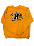 KSU Golden Flashes Gold Crewneck Sweatshirt
