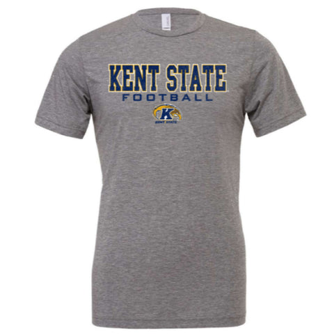 KSU Golden Flashes Graphite Heather Football Tee