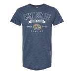 KSU Golden Flashes Heather Navy Outline SST