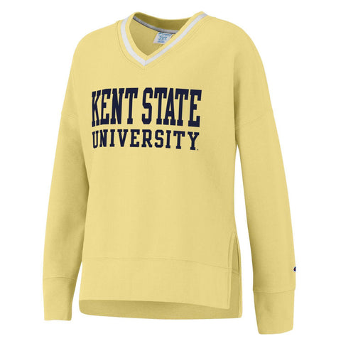 KSU Golden Flashes Women's Champion Vintage Wash Reverse Weave Crew