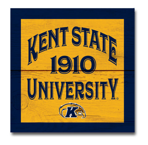 KSU Golden Flashes Wood Plank Magnet